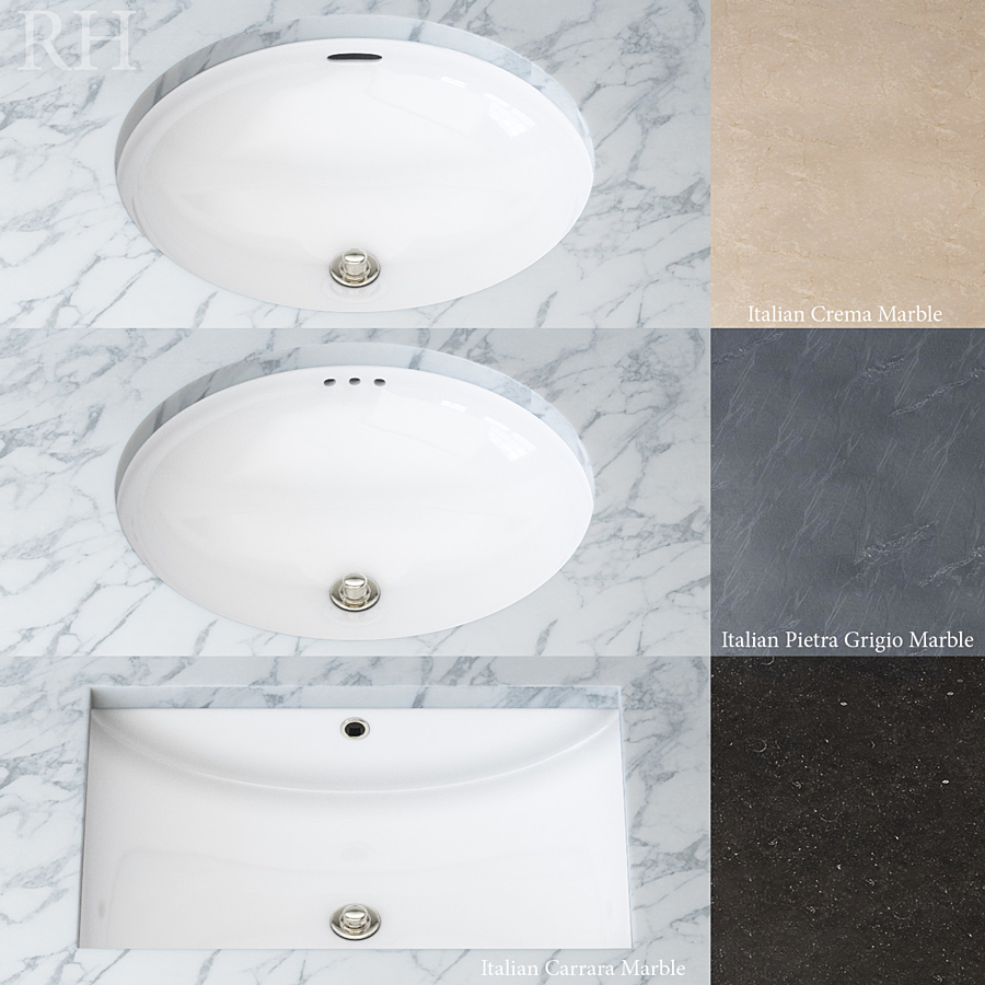 Set for bathroom sinks